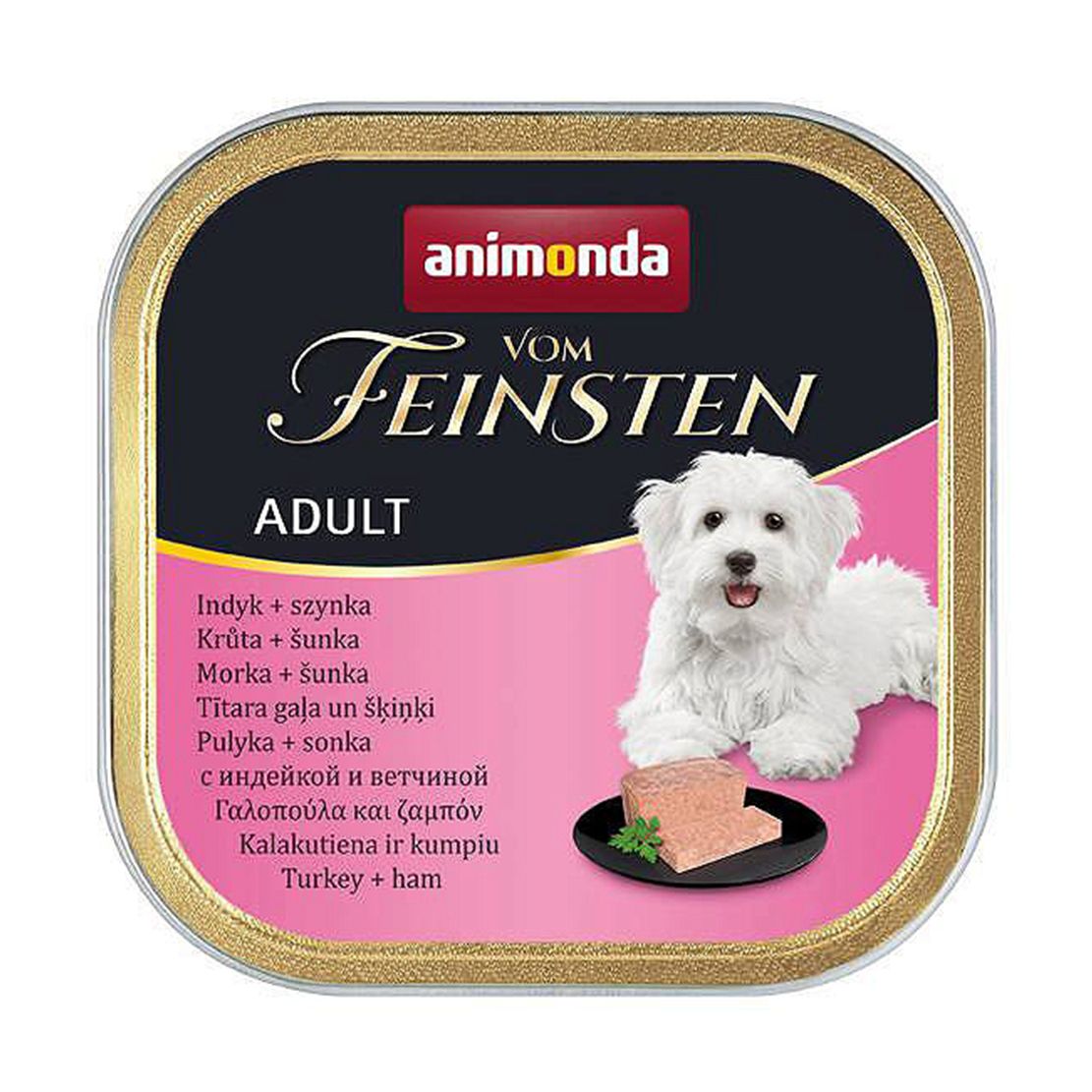 ANIMONDA pašteta - puretina + šunka 150 g