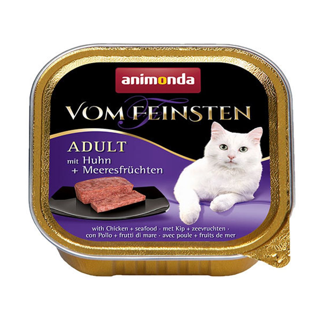 Animonda Vom Feinsten Adult Cats - piletina i morski plodovi 100 g