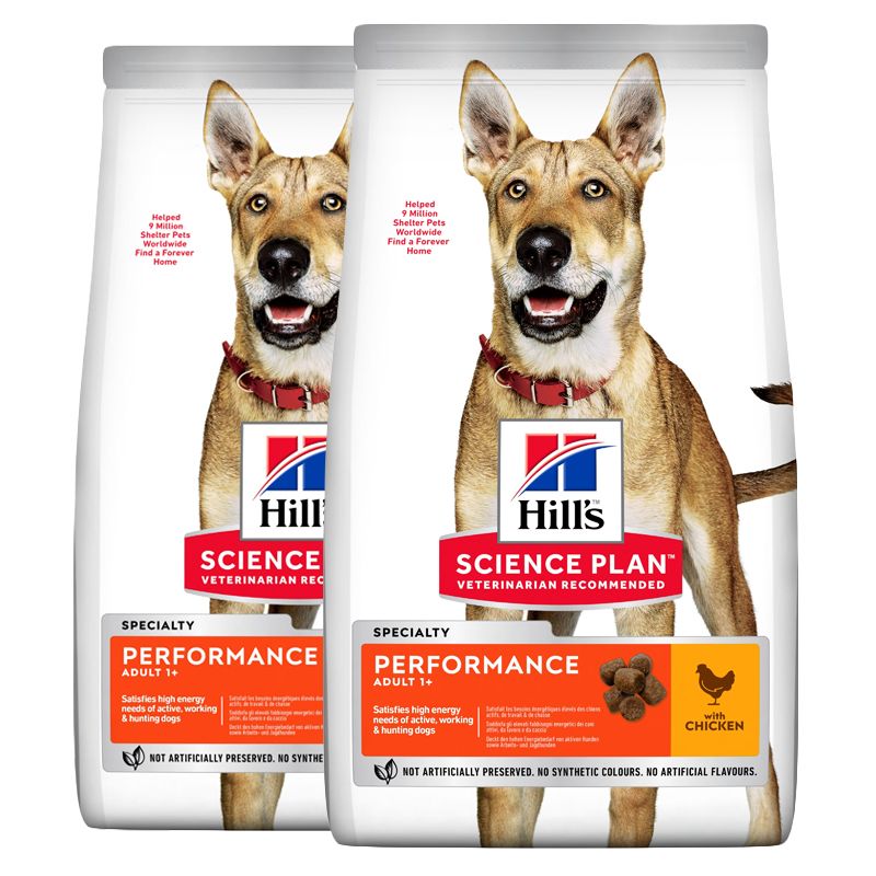Hill's Science Plan Canine Adult Performance 2 x 14kg