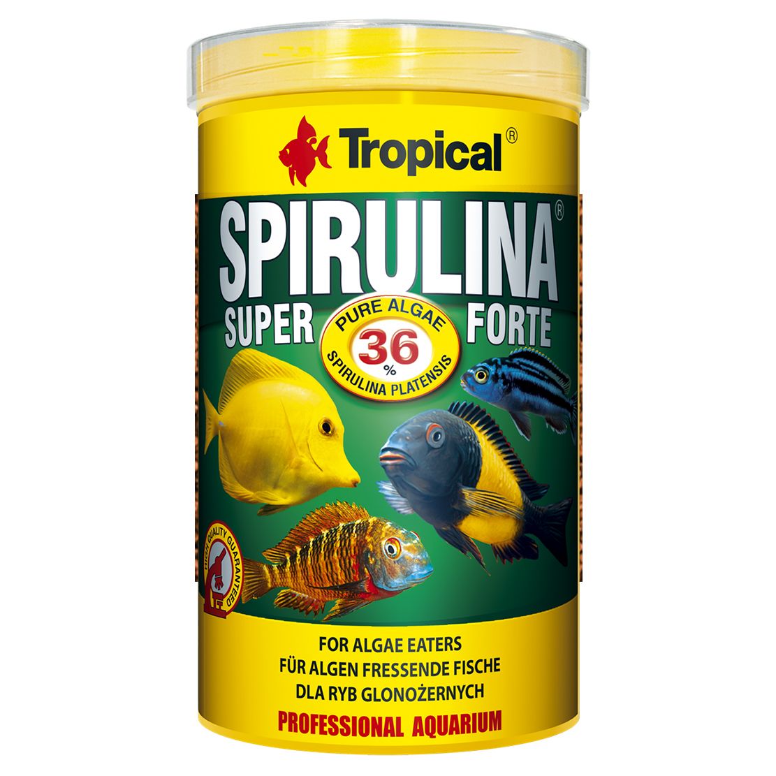 TROPICAL Spirulina Super Forte 36% Flakes 1000 ml / 200 g