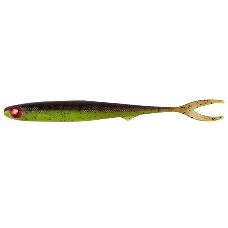 Fox Rage Varalica Slick Finesse Super Soft 13cm UV Green Pumpkin