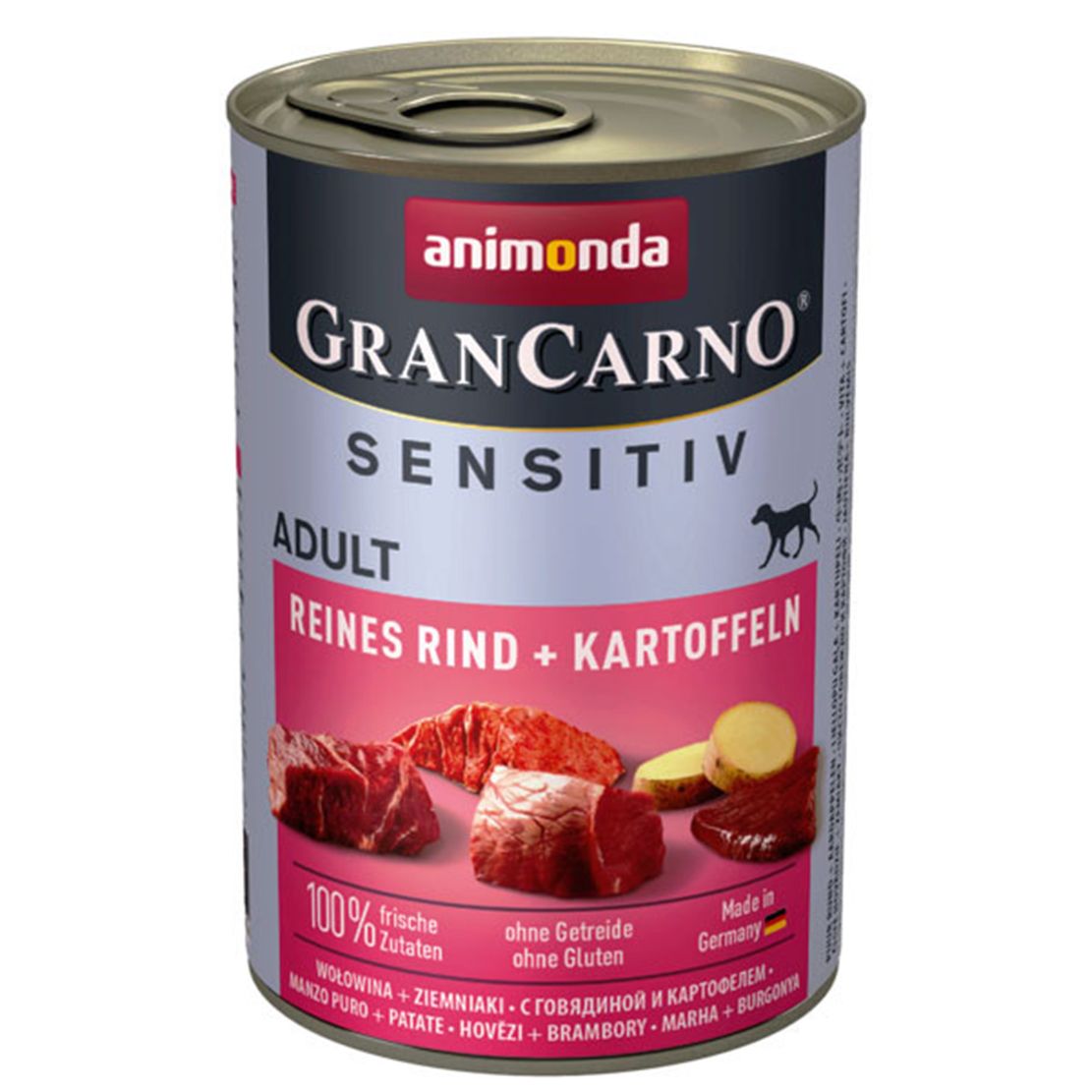 Animonda GranCarno Sensitiv Adult - govedina s krumpirom 400g