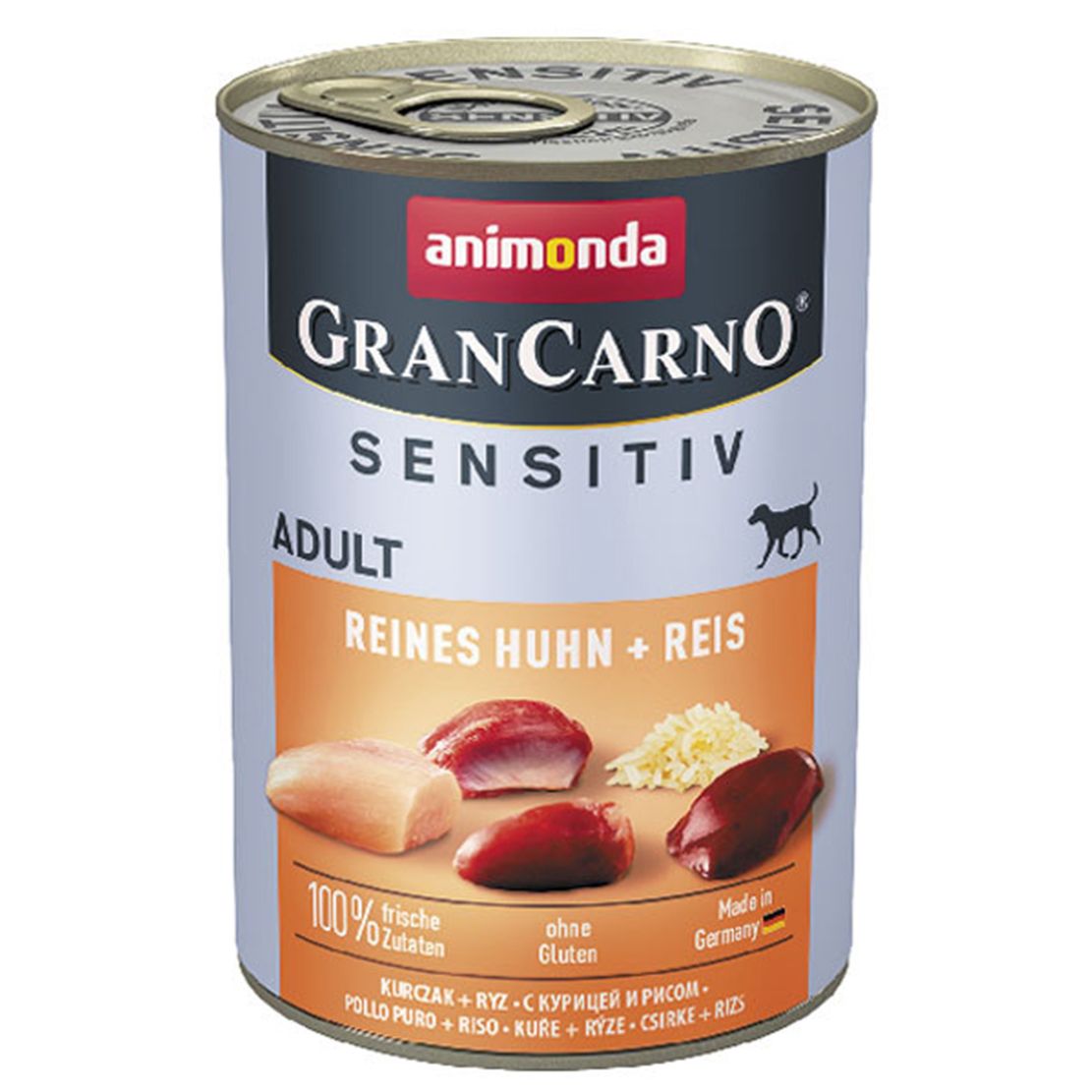 Animonda GranCarno Sensitiv Adult - piletina s rižom 400g