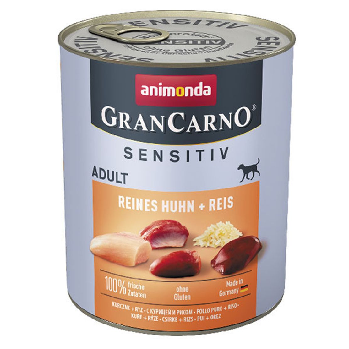 Animonda GranCarno Sensitiv Adult - piletina s rižom 800g