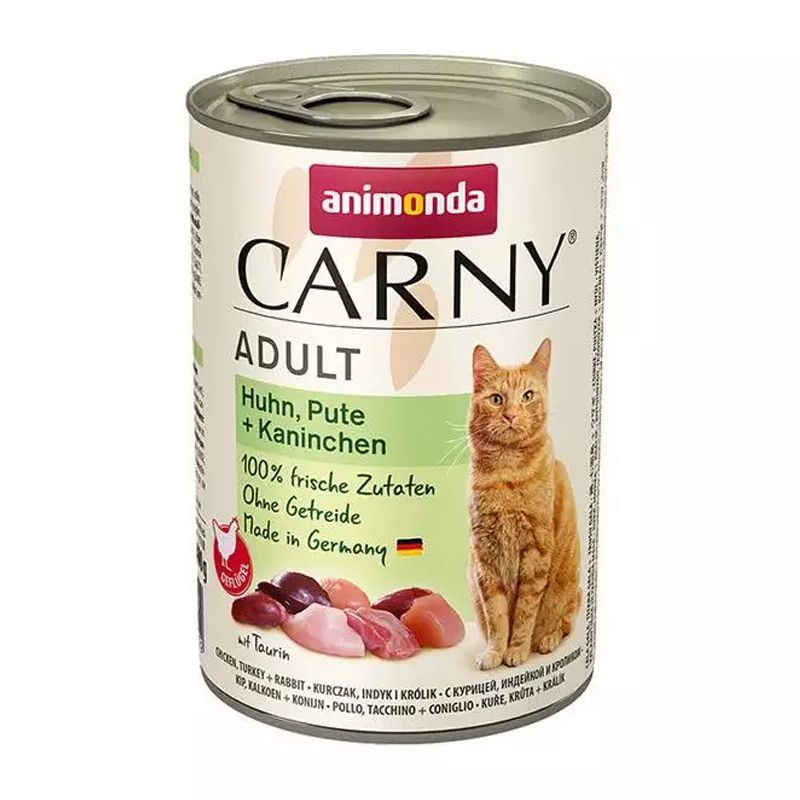 Animonda Carny Adult - Piletina, puretina i zec 400 g