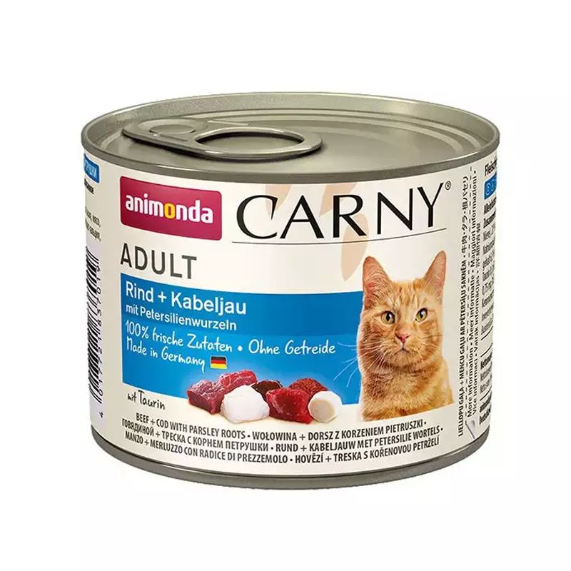 Animonda Carny Adult - Govedina, oslić i peršun 200 g