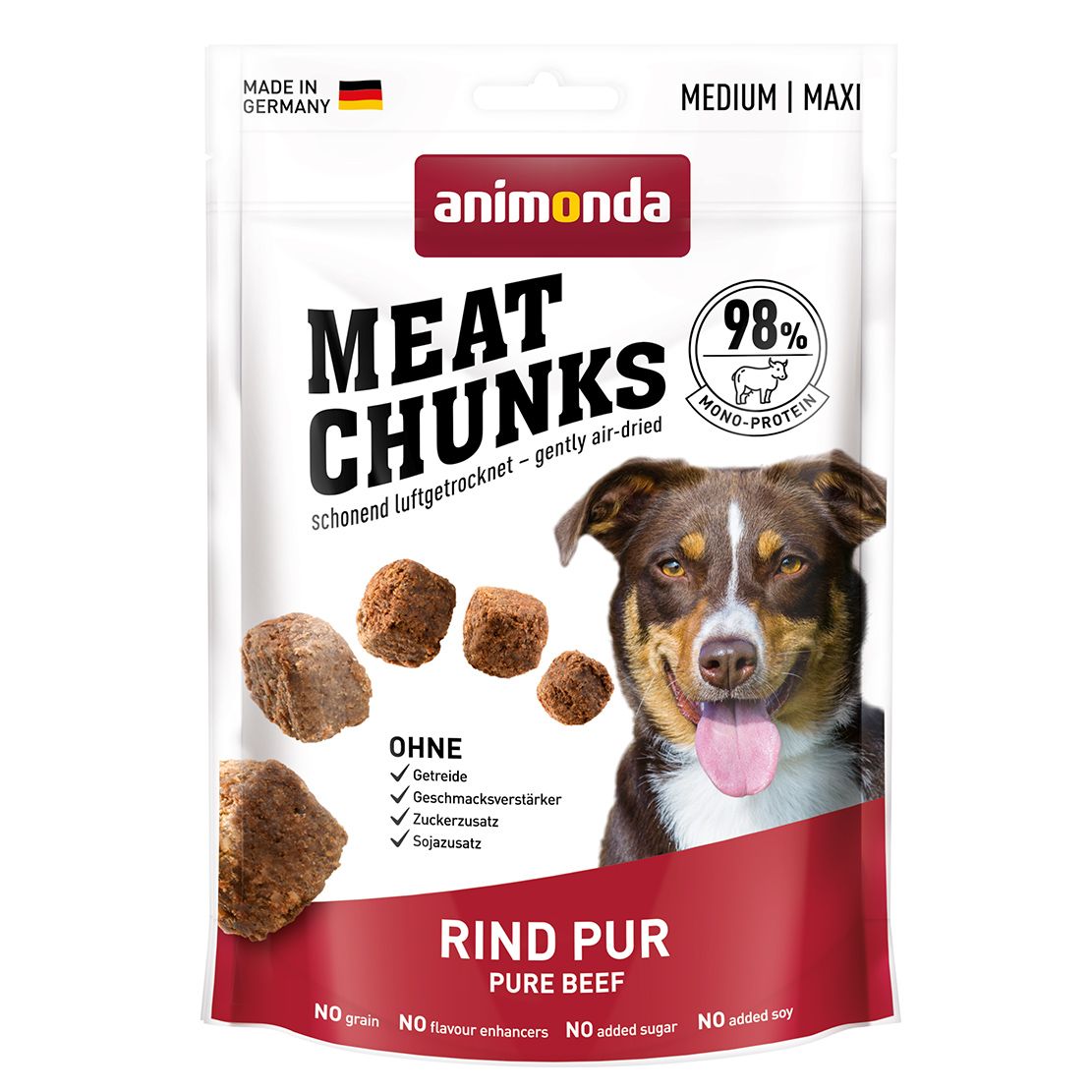 Animonda Meat Chunks Medium & Maxi Dog - govedina 80g