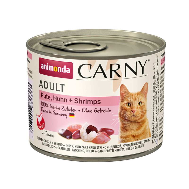 Animonda Carny Adult - Puretina, piletina i škampi 200 g