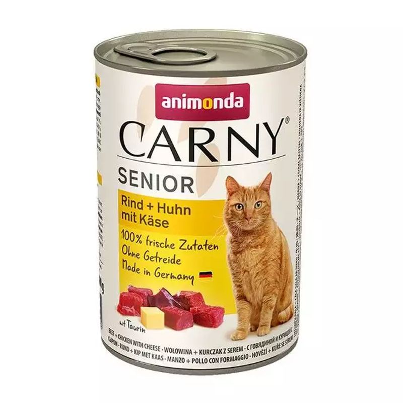 Animonda Carny Senior - Govedina, piletina i sir 400 g