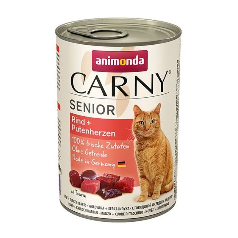 Animonda Carny Senior - Goveđa i morska srca 400 g
