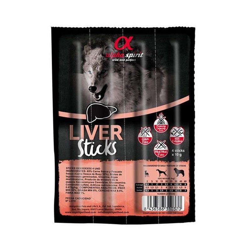 Alpha Spirit 4 Sticks - Jetrene štapići 40 g