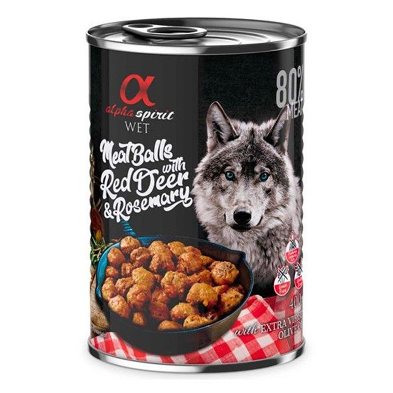 Alpha Spirit Mesne kuglice - Jelen s ružmarinom 400 g