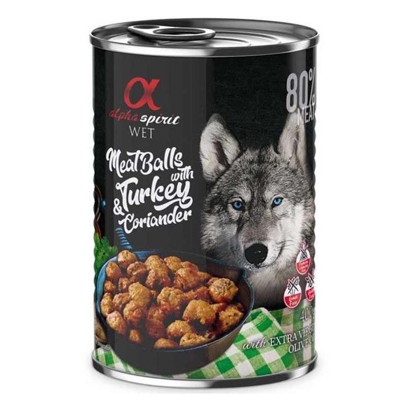 Alpha Spirit Mesne kuglice - Puretina s korijanderom 400 g