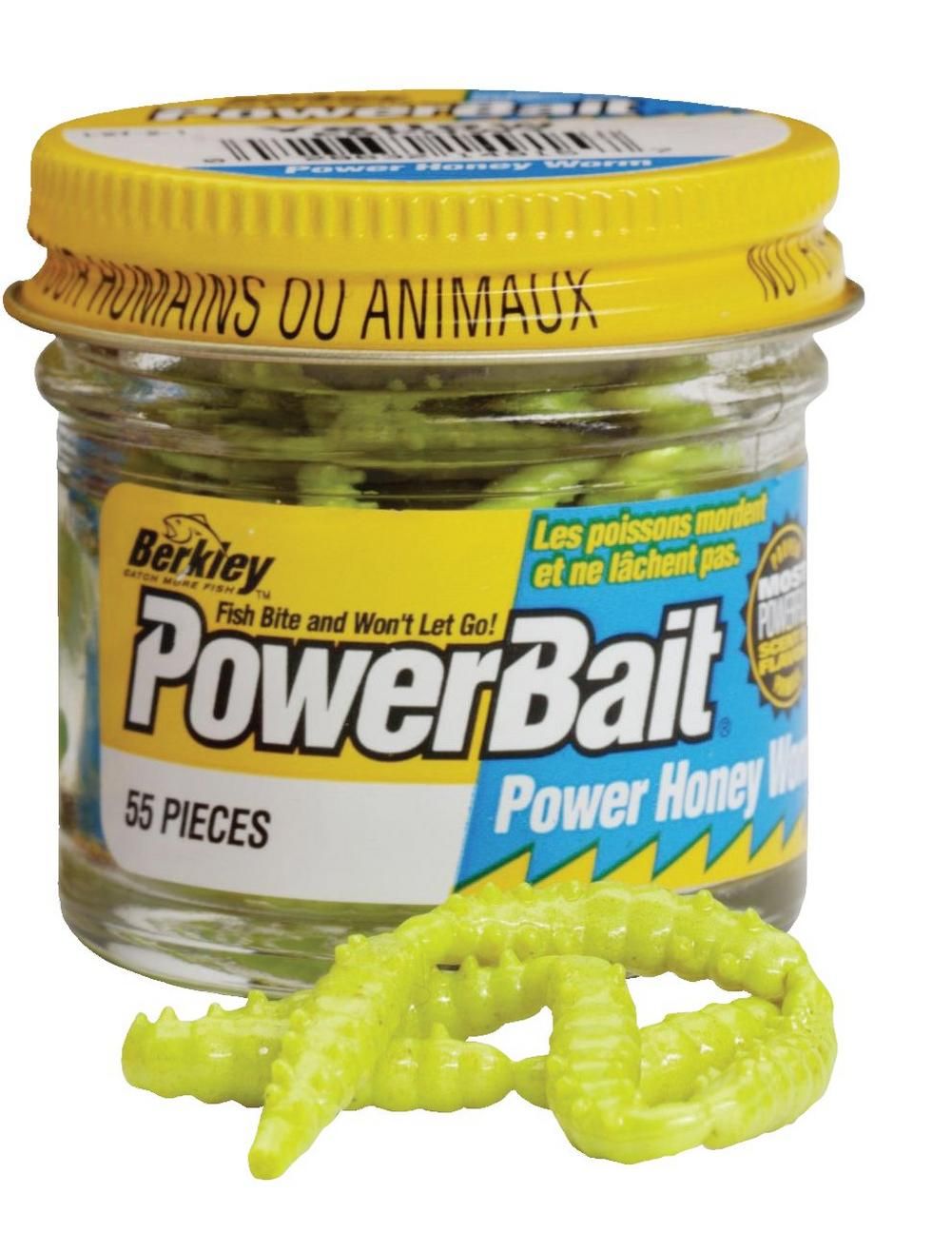 Berkley Gulp! HONEY WORM 3,0cm Yellow