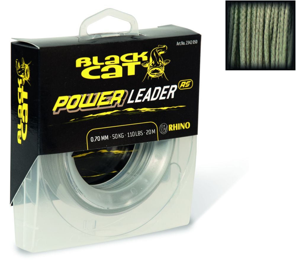 Black Cat upredenica za predvez Power Leader 20m 0,70mm