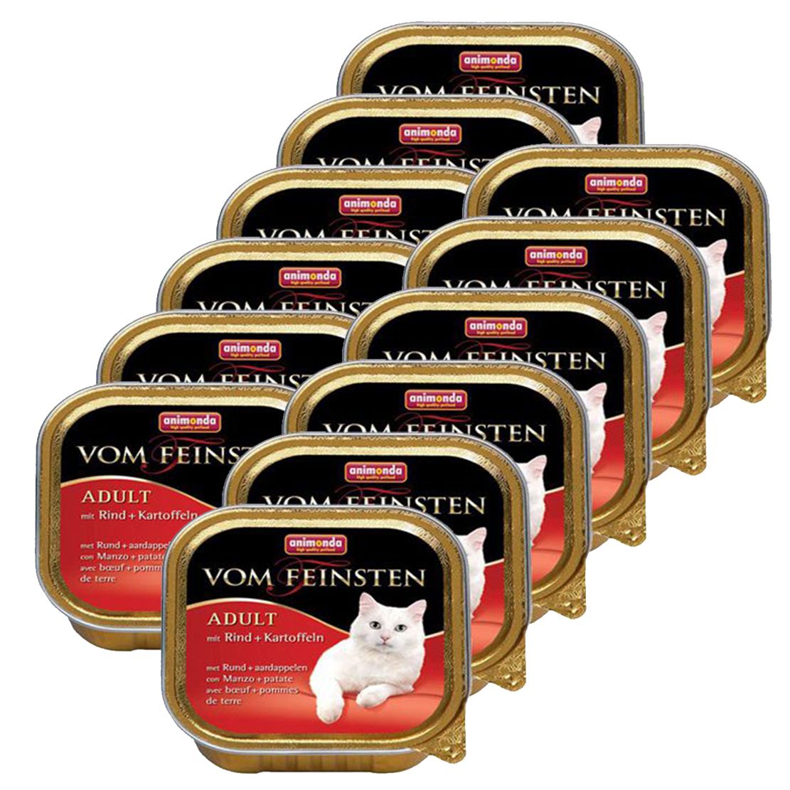 Animonda Vom Feinsten Adult Cats - beef and potatoes 12 x 100g