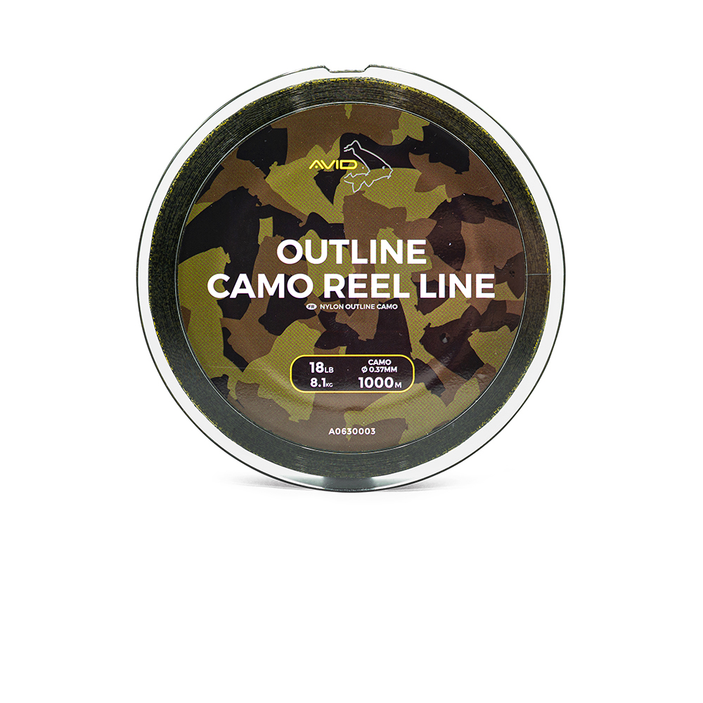 Avid Carp Najlon Outline Camo Reel Line 1000m 0,31mm