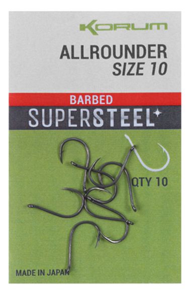 Korum Udica Allrounder Hooks Barbed 4