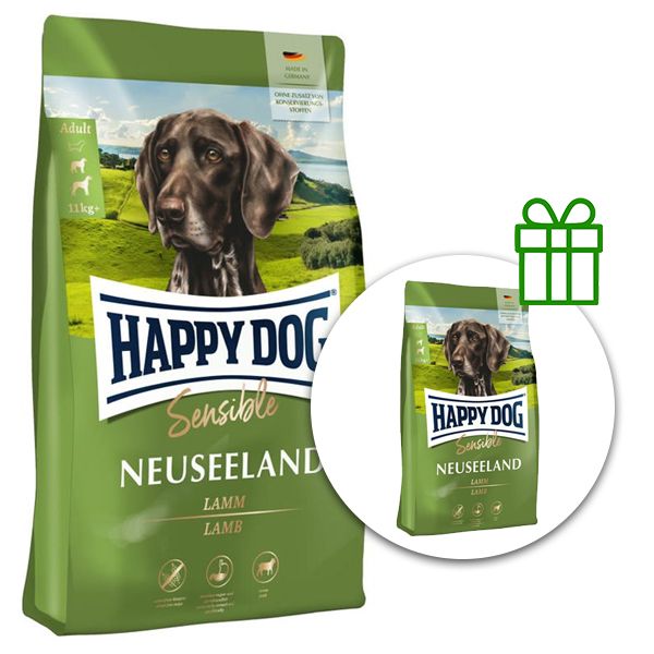 Happy Dog Sensible New Zealand 12,5 kg + 3 kg BESPLATNO