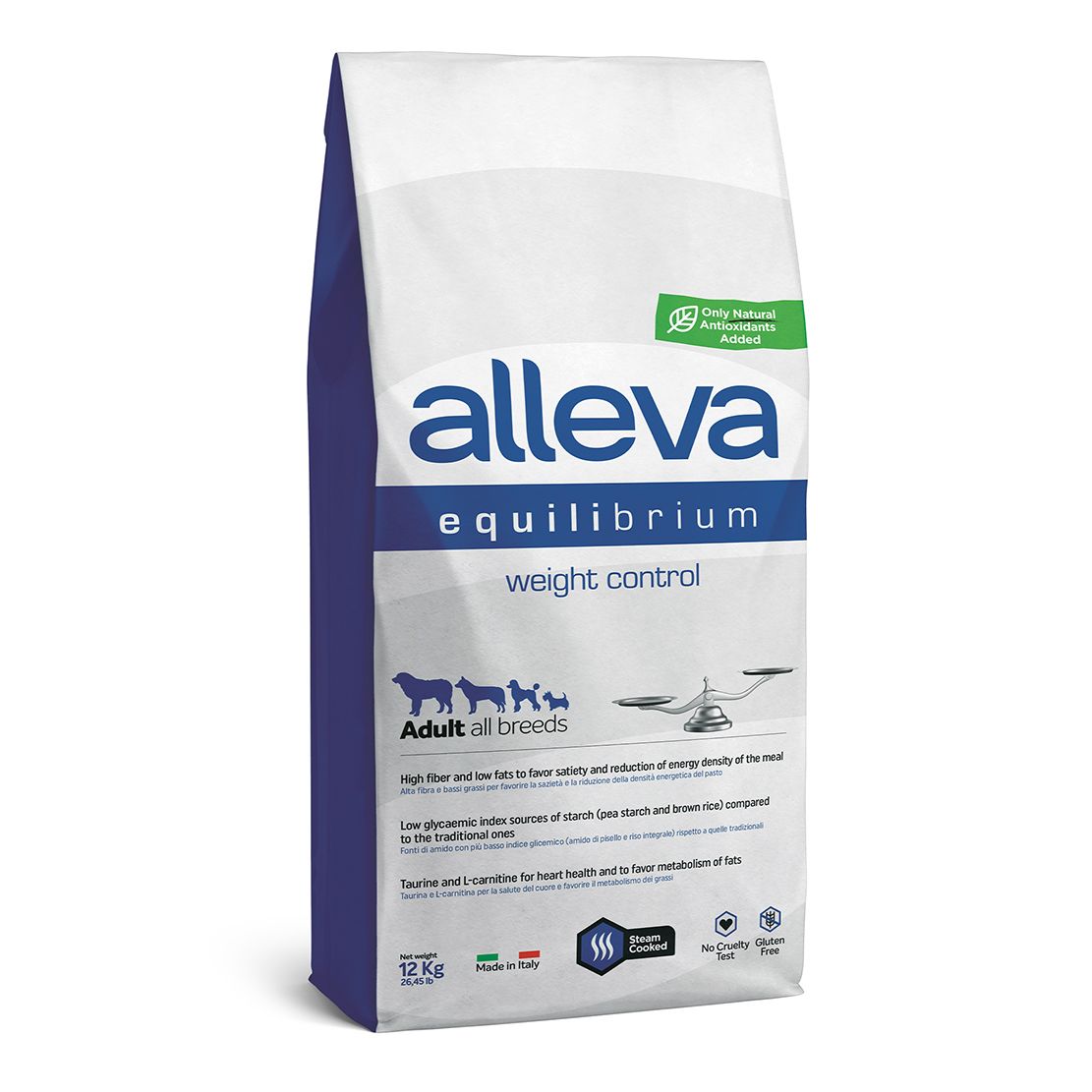 Alleva EQUILIBRIUM Weight Control Adult all breeds 12 kg