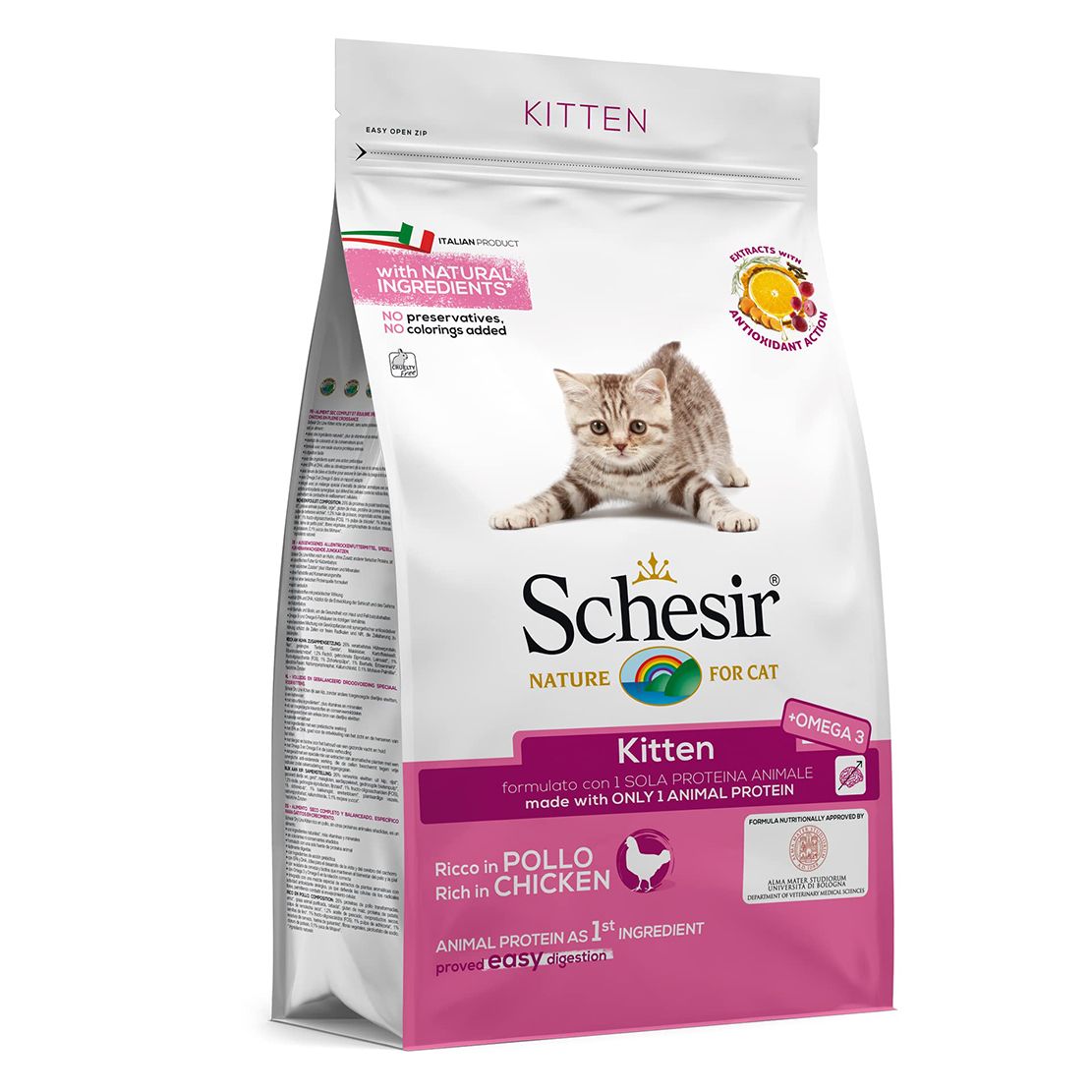 Schesir Cat Kitten - piletina i riža 1,5 kg