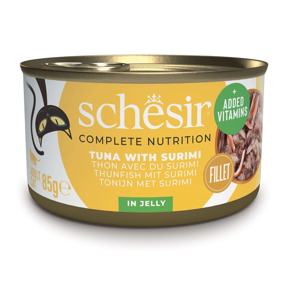 Schesir cat tuna i surimi u želeu 85 g