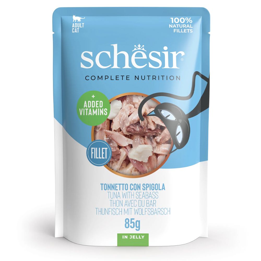 Schesir cat tuna i morski vuk 85 g