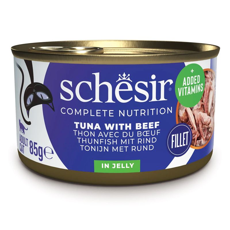 Schesir cat tuna s govedinom 85 g
