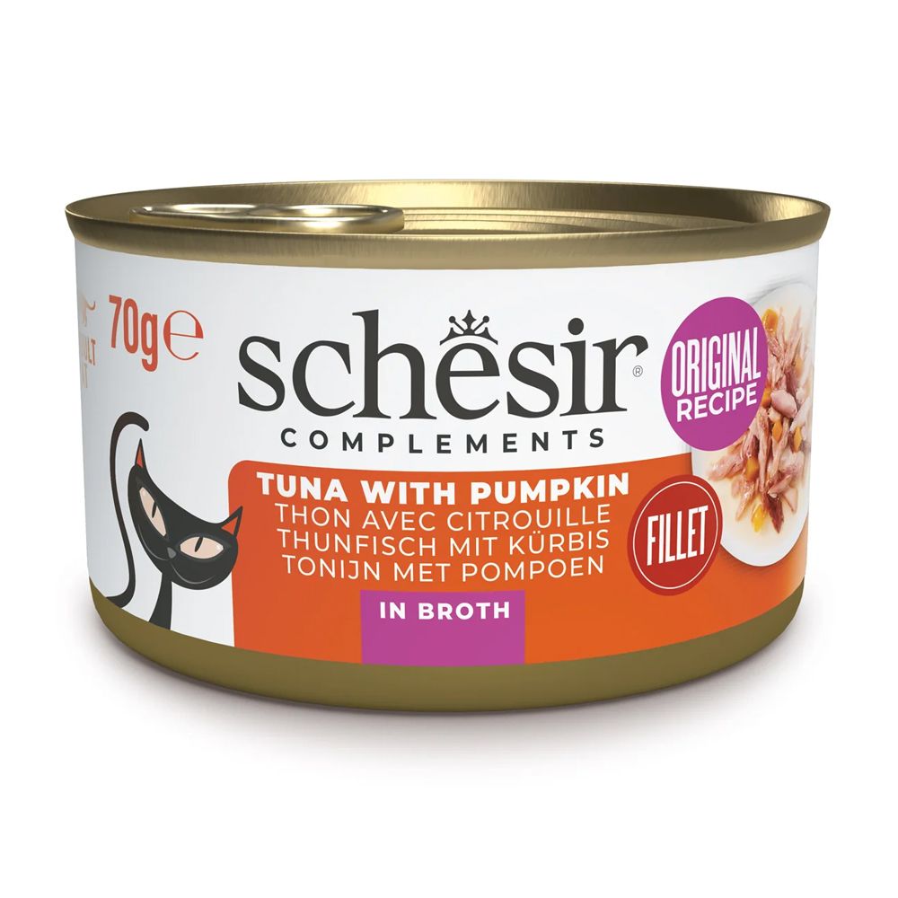 Schesir cat tuna s bundevom u soku 70 g
