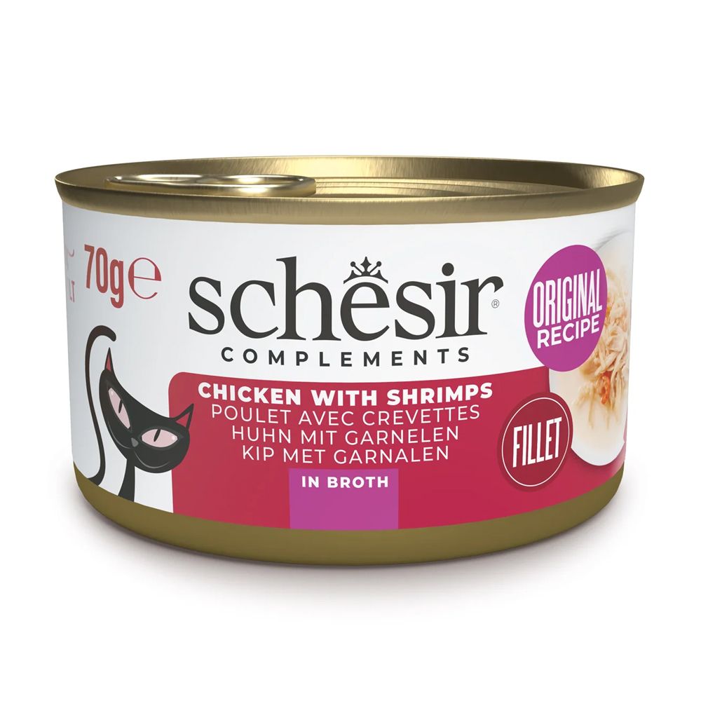 Schesir cat piletina s kozicama u juhi 70 g