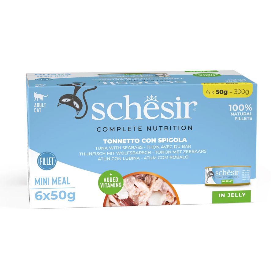 Schesir Multipack tuna i morski vuk 6 x 50 g