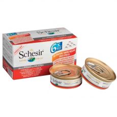 Schesir Multipack piletina s patkom 6 x 50 g