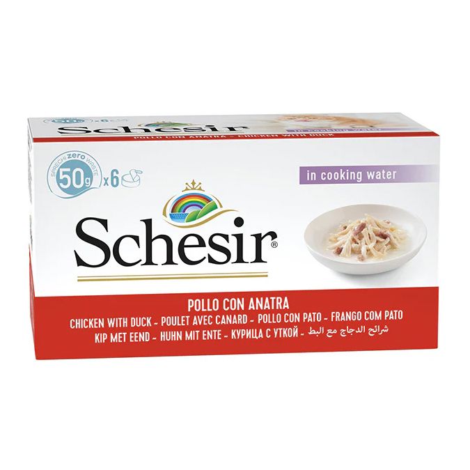 Schesir Multipack piletina s patkom 6 x 50 g