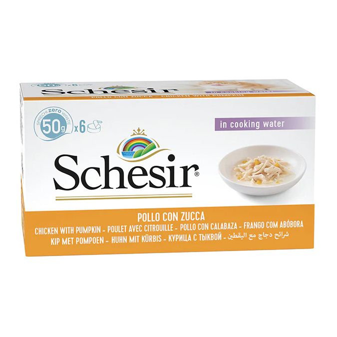 Schesir Multipack piletina s bundevom 6 x 50 g