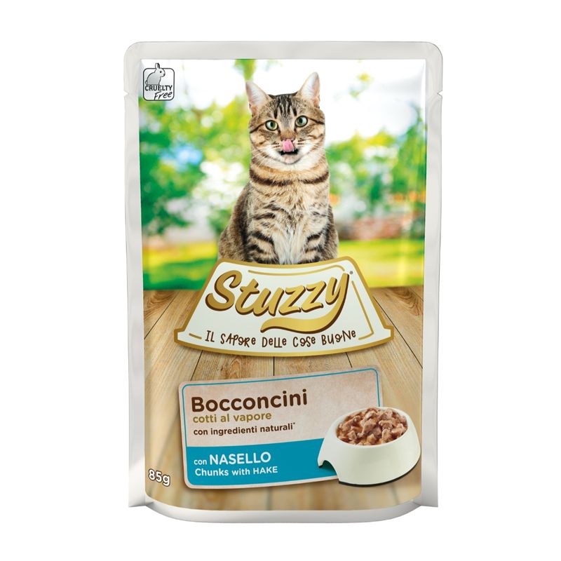 Stuzzy Cat Chunks komadi bakalara u umaku 85 g