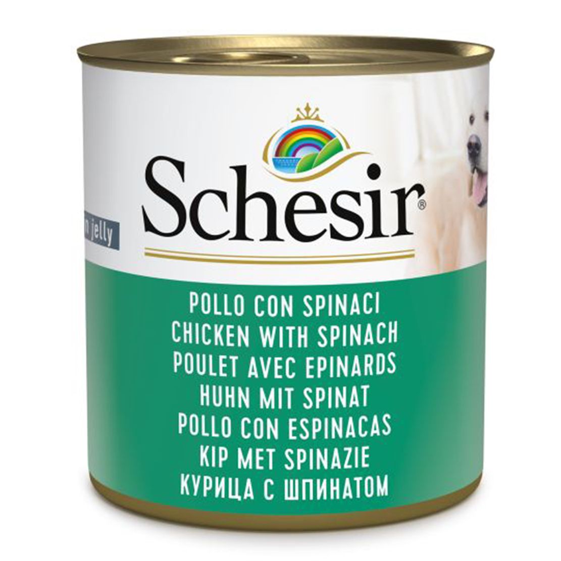 Schesir dog Adult - piletina sa špinatom 285 g