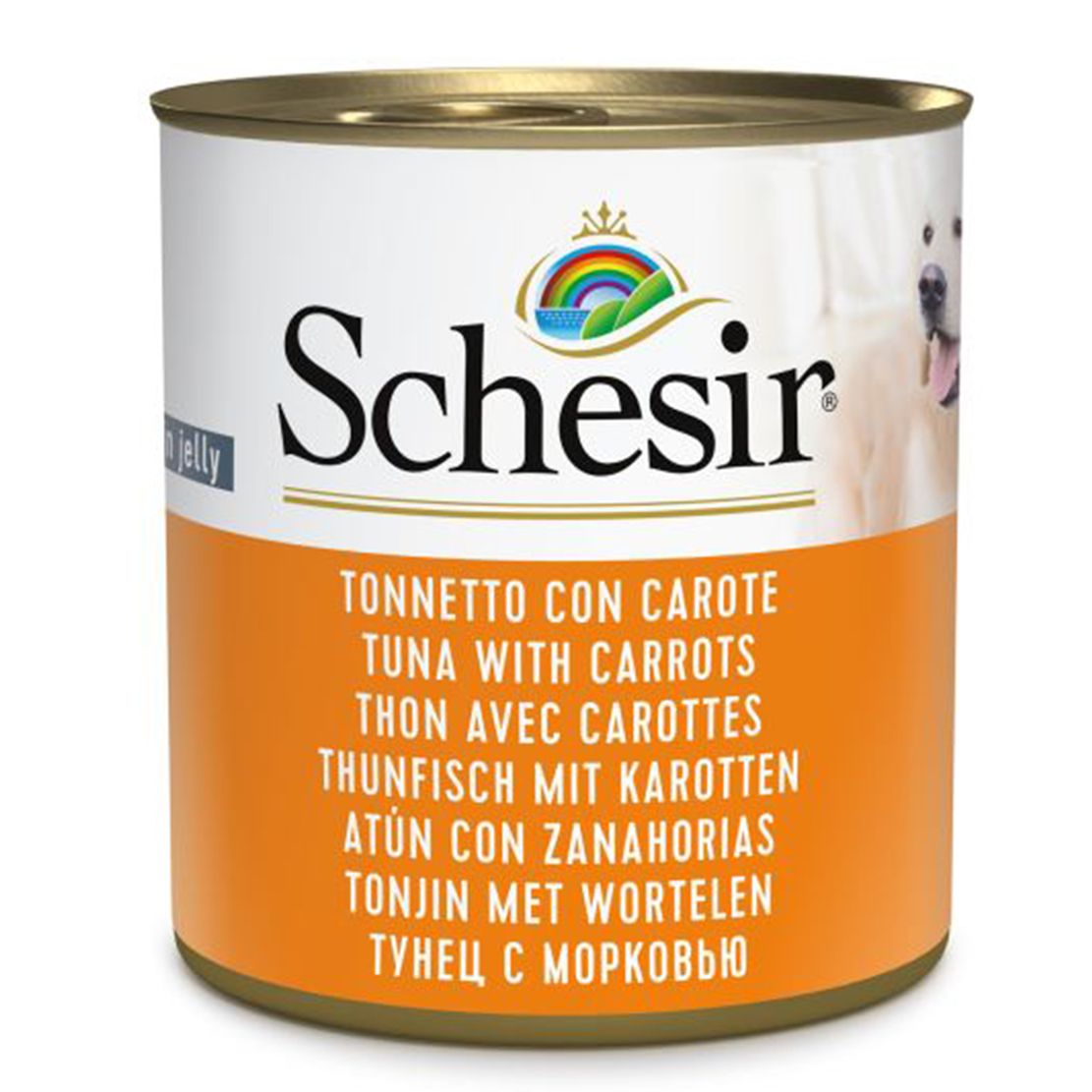 Schesir dog Adult - tuna s mrkvom 285 g