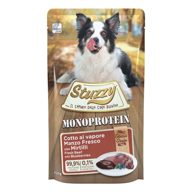 Stuzzy Monoprotein Govedina s borovnicama 150 g