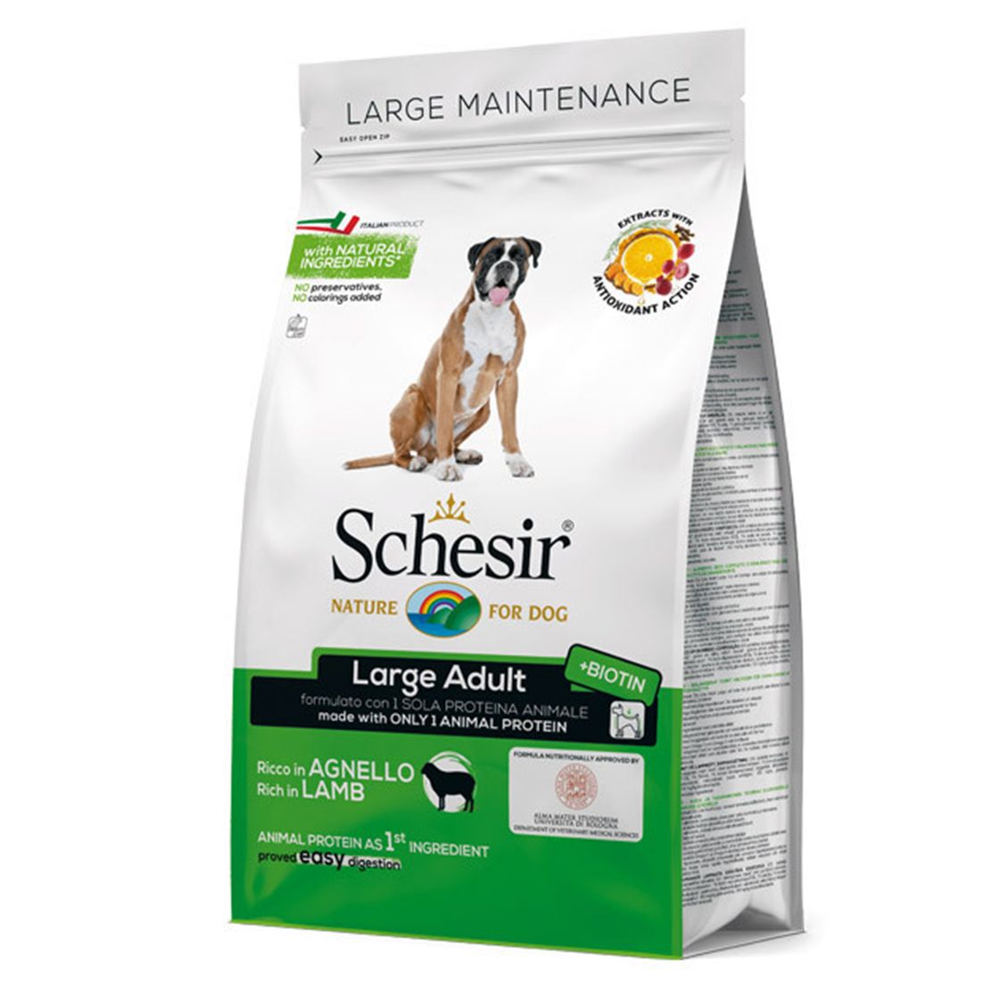 Schesir dog Large Adult - Janjetina s rižom 12 kg
