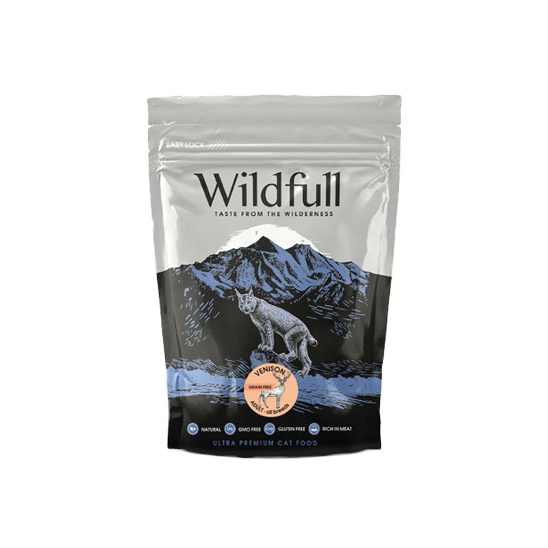 Wildfull Cat Adult All Breeds - Venison & Pumpkin 400 g