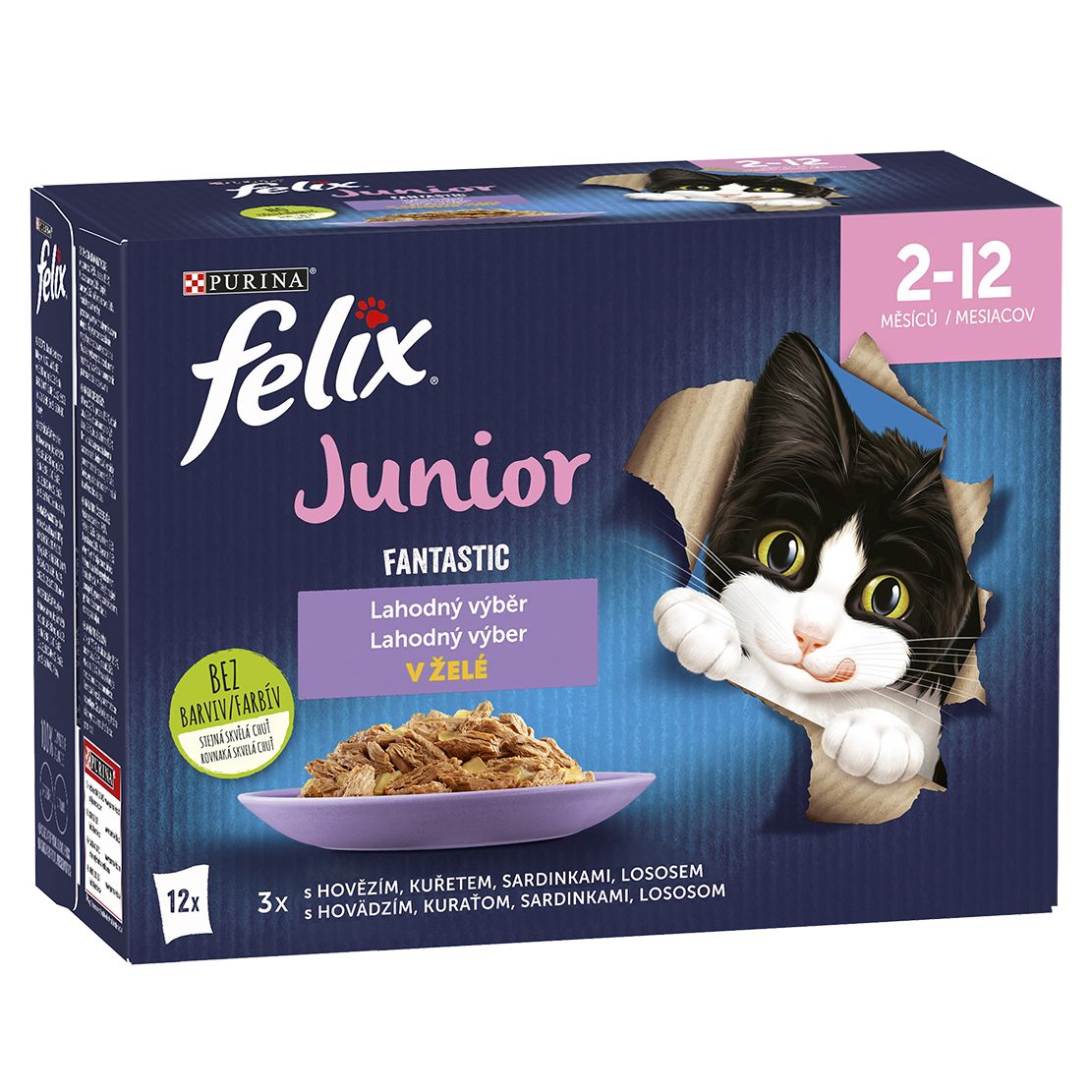 Felix Fantastic Junior ukusni izbor 12 x 85 g