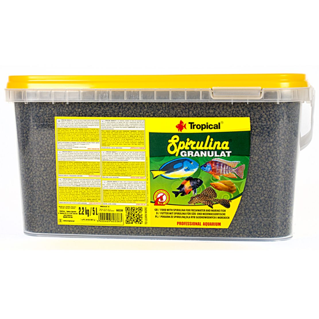TROPICAL Spirulina Granulat 5 L / 2,2 kg