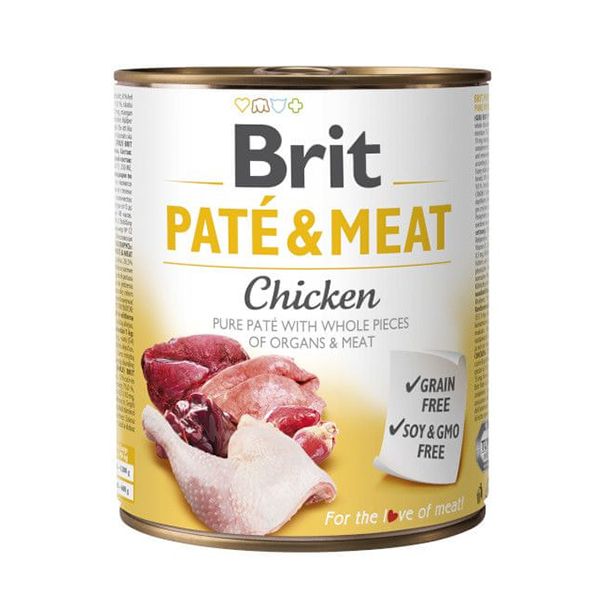Konzerva Brit Paté & Meat Piletina 800 g