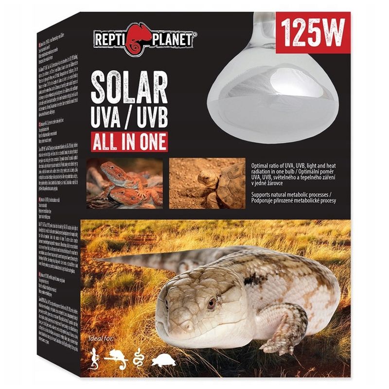 Žarulja REPTI PLANET Solar UVA & UVB 125W