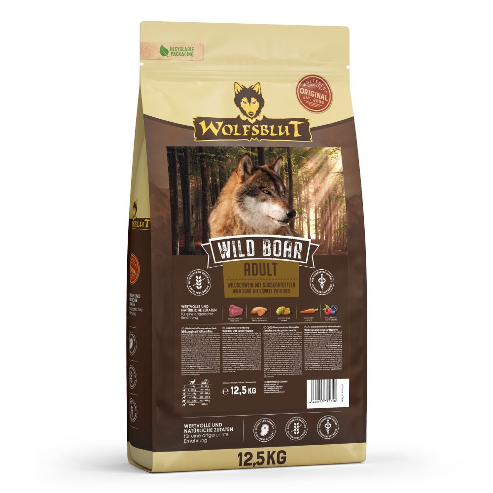 WOLFSBLUT Wild Boar Adult 12,5 kg