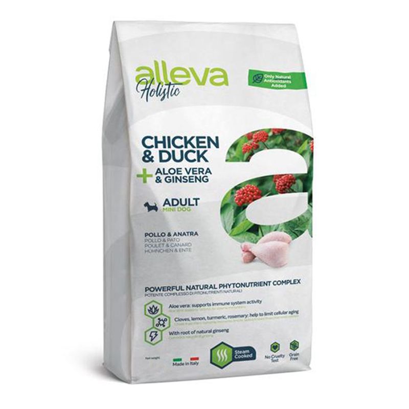Alleva HOLISTIC Chicken & Duck Adult Mini 12 kg