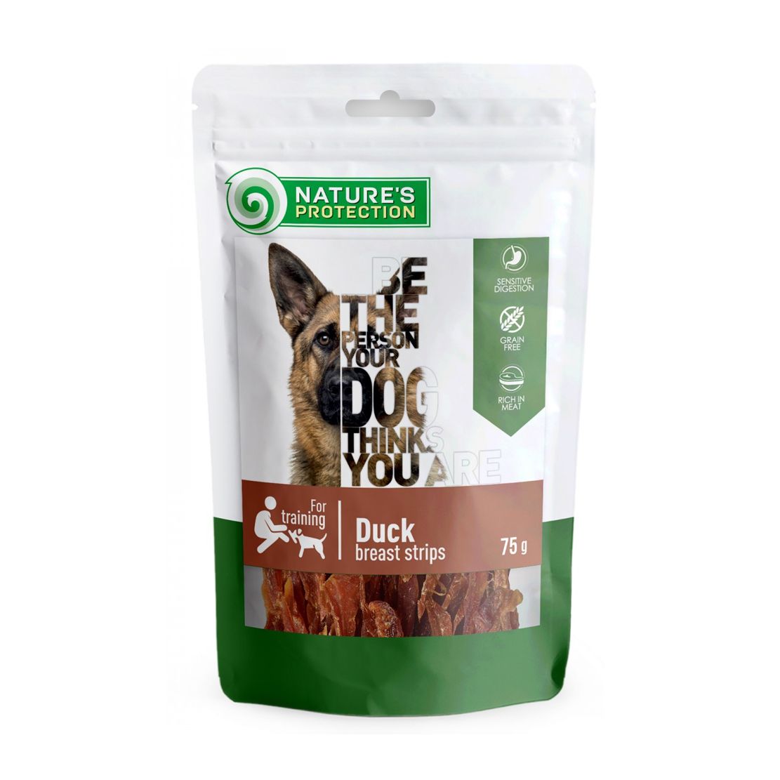 Natures Protection dog duck breast strips 75 g