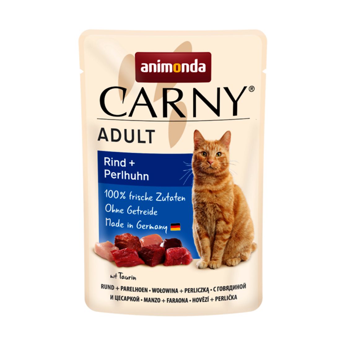 Animonda CARNY Cat Adult govedina + biserka 85 g