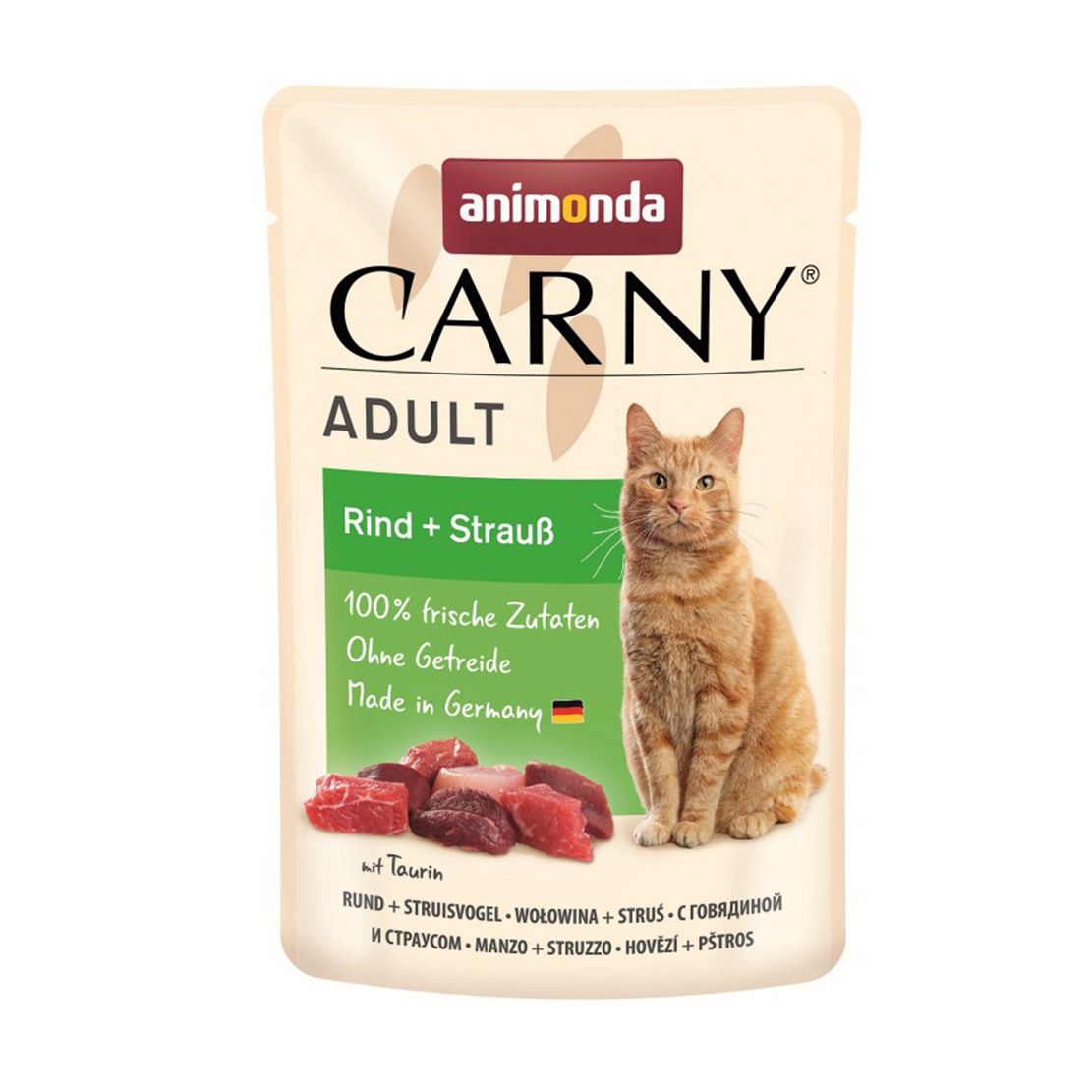 Animonda CARNY Cat Adult govedina + noje 85 g