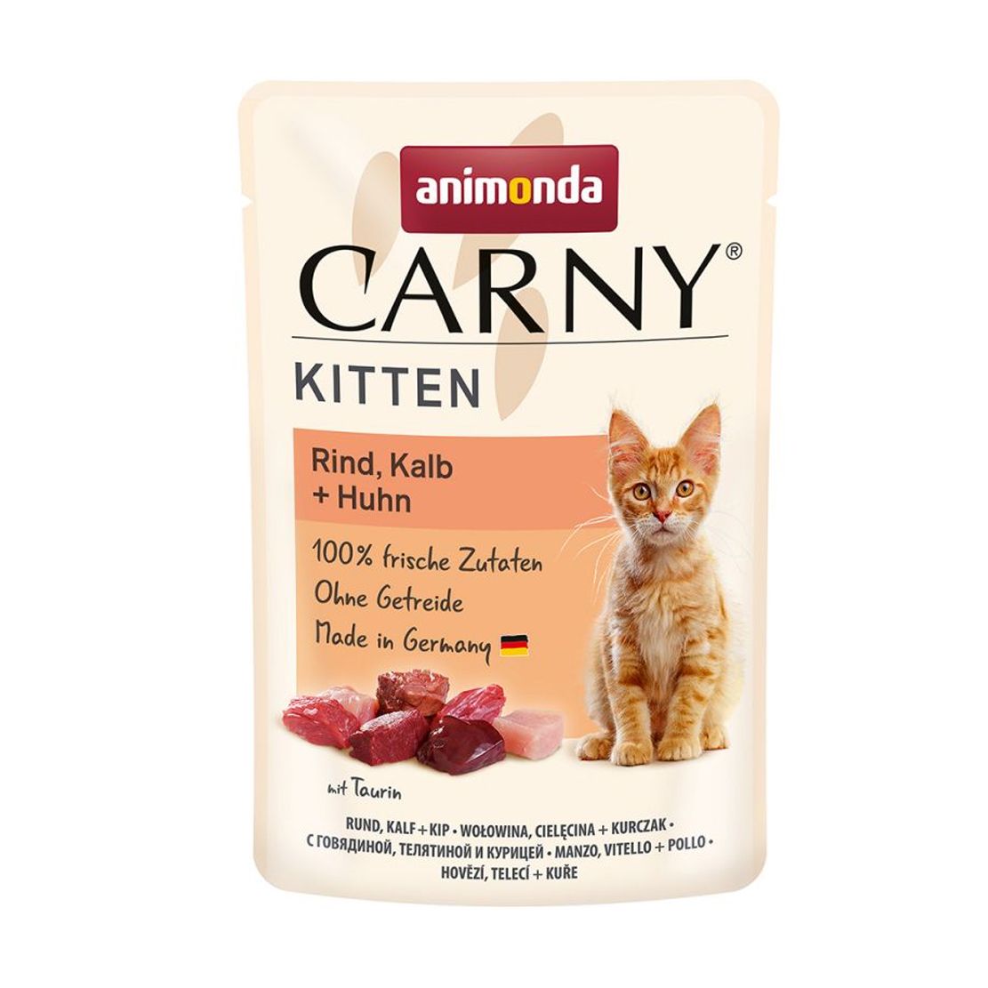 Animonda CARNY Cat Kitten govedina, tele + piletina 85 g